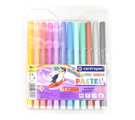 Centropen 7550 Pastel 12ks