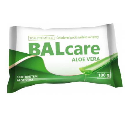 Mýdlo Balcare Aloe Vera 100g tuhé