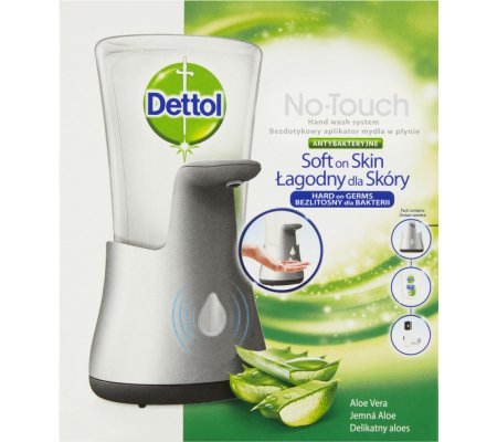 Bezdotykový dávkovač tekutého mýdla Dettol + náplň 250ml