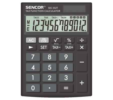Kalkulátor Sencor 332T