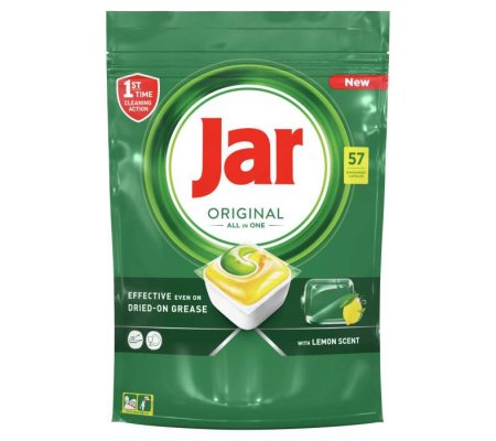 Jar tablety do myčky All in One Lemon - 57ks