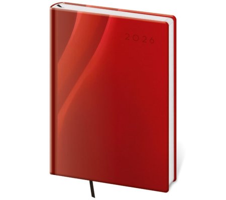Diář Vario A5 týdenní Red design
