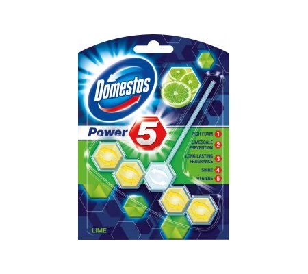 Domestos Power 5 WC blok - 55g