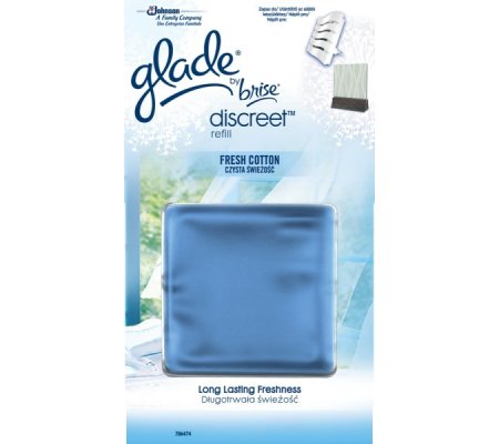 Glade discreet vůně čistoty 8g, náhradní náplň