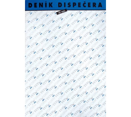 Deník dispečera A4 36 listů