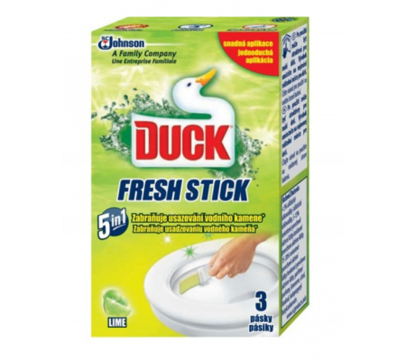 Duck Fresh stick WC pásky limet 3ks