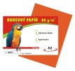 Barevný papír A4 80g oranžový, 100ks