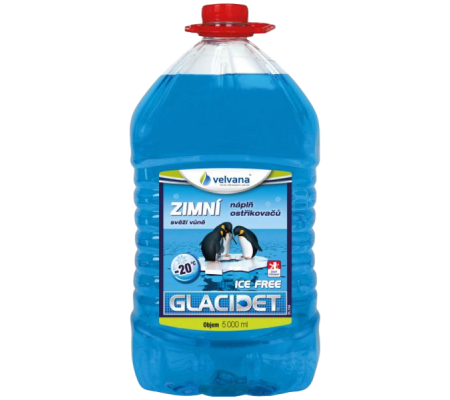 Glacidet Ice Free -20 °C, nemrznoucí směs do ostřikovačů, 5l