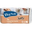 Toaletní papír Big Soft Softy bílý, 2vrstvý, 8rolí