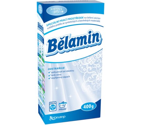 Bělamin na bělení záclon a prádla 400g