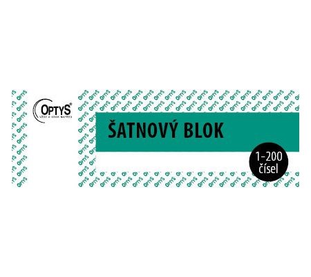 Šatnový blok, 200 listů