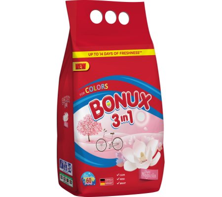 Bonux Pure Magnolia color, 80dávek, 6kg