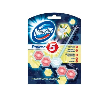 Domestos Power 5 WC blok - 55g