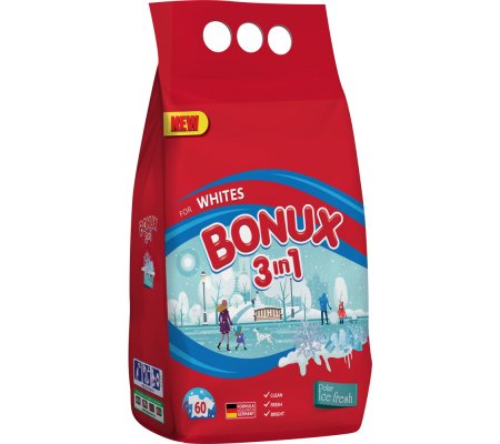 Bonux Polar ice fresh White, 80dávek, 6kg