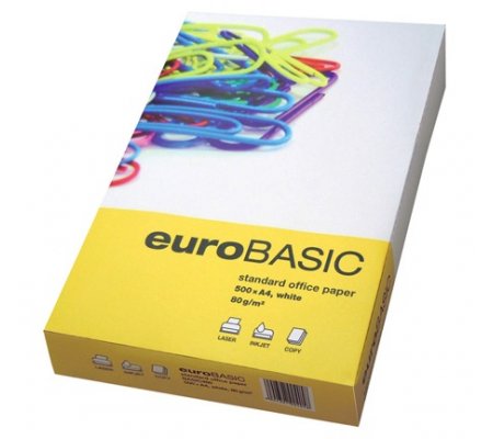 EuroBASIC A4 80g, 500 listů