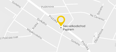 Mapa Sax Svitavy